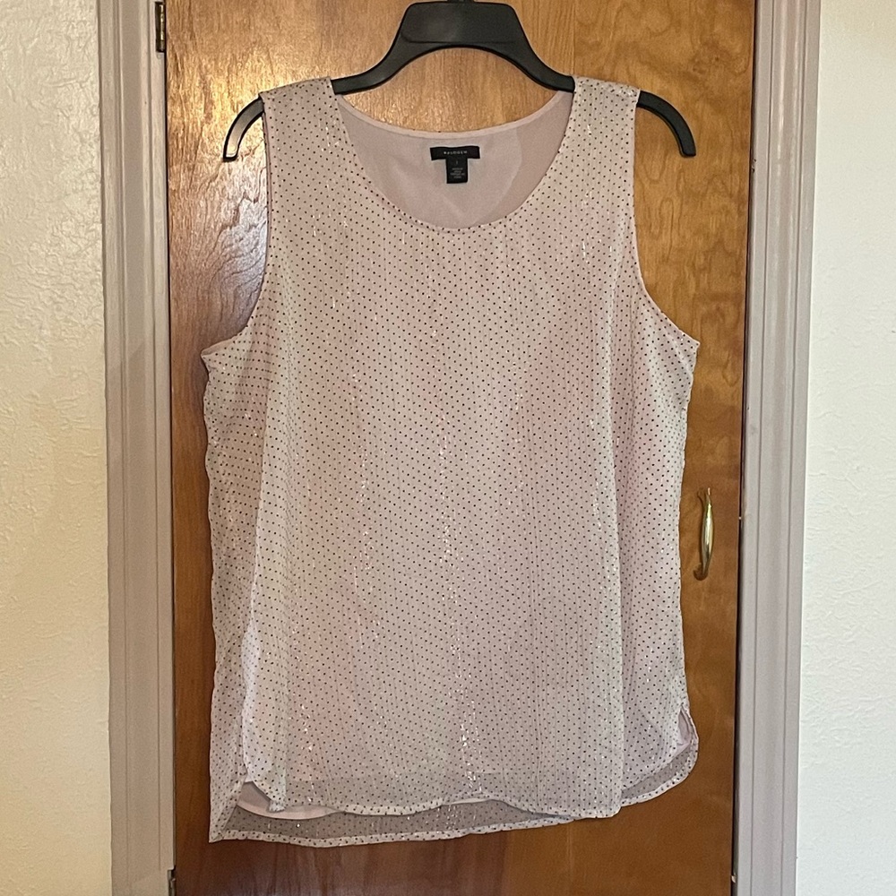Pink double layer blouse